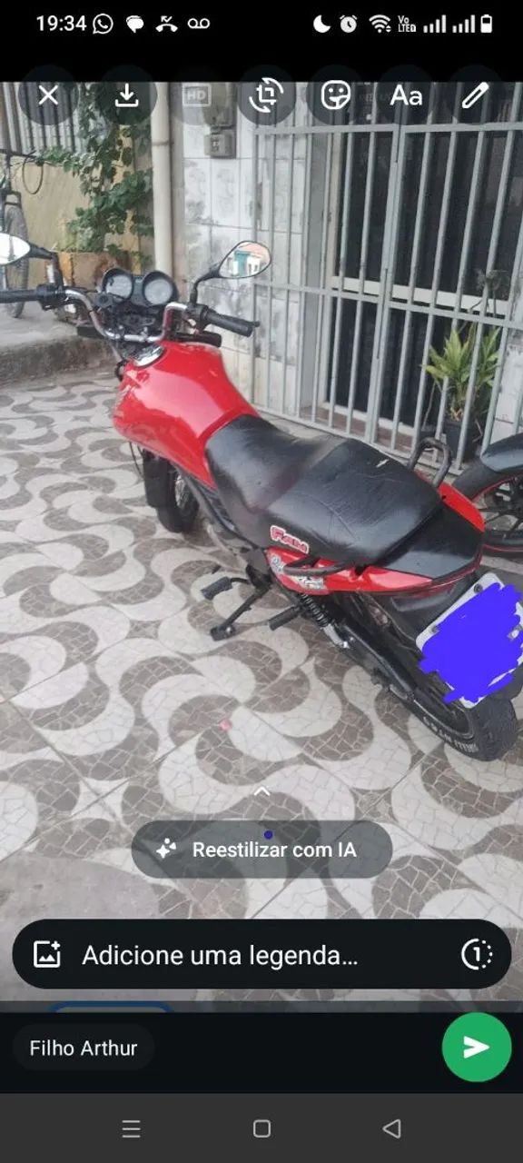 Vendo moto  - Foto 3
