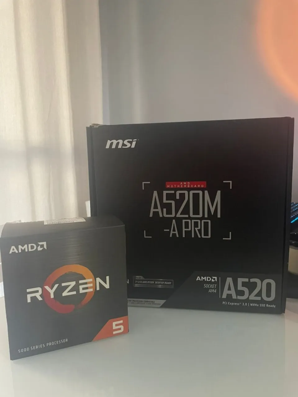 Processador Ryzen 5 5600G + cooler box original AMD