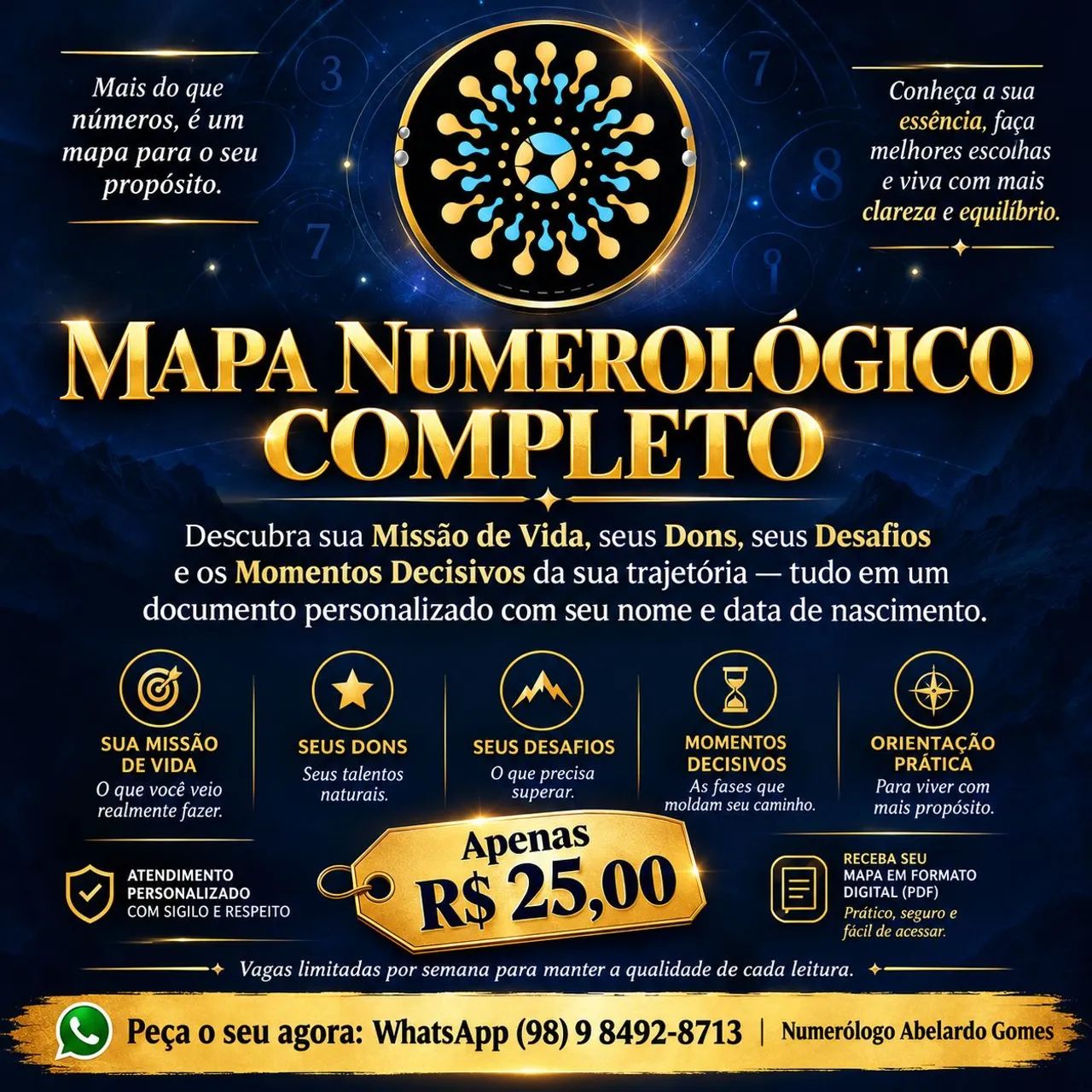 MAPA NUMEROLÓGICO  - Foto 2