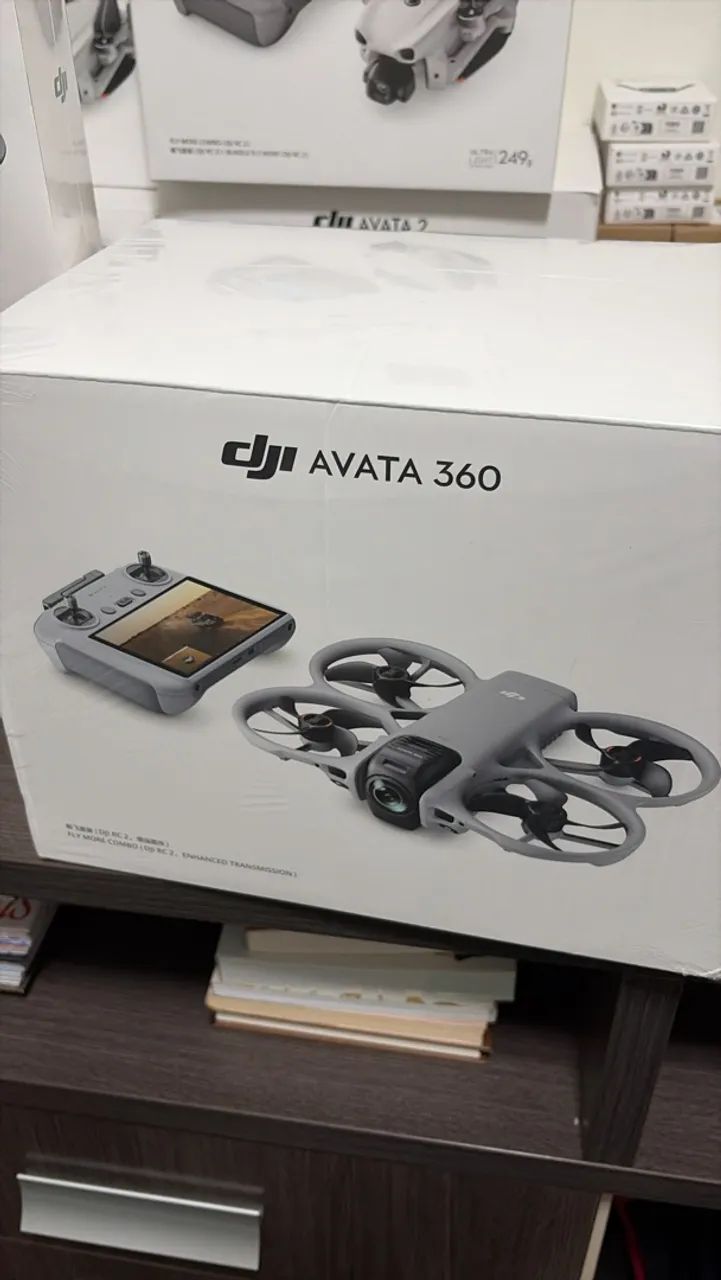 (Lacrado) Drone DJI Avata 360 - Fly More Com controle com tela RC2 - Foto 3