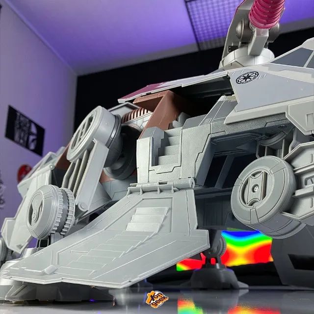 Star Wars The Clone Wars AT-TE (Open Box) | Hasbro | Original - Com CAIXA | Modelo RARO - Foto 3