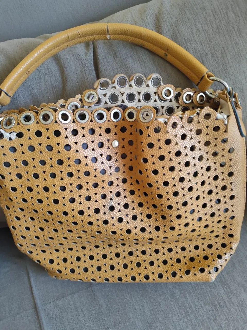 Bolsa grande de couro  - Foto 4