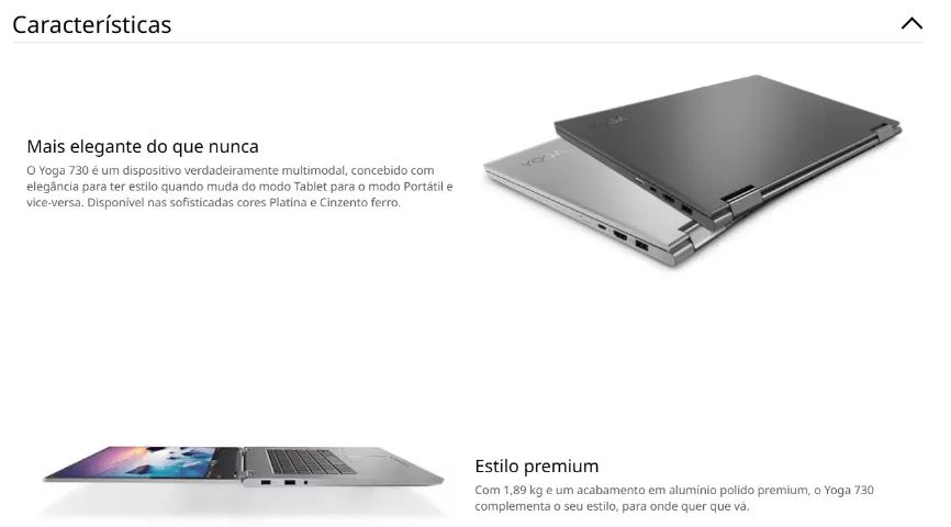 Lenovo Yoga 730 de 15,6 polegadas I7 - Foto 4