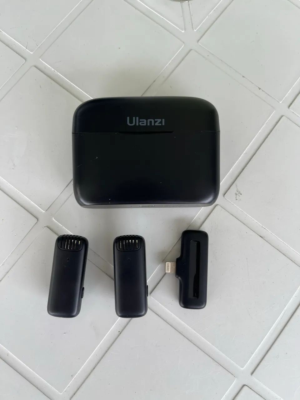 Microfone Lapela Ulanzi J12 Sem Fio - Foto 3