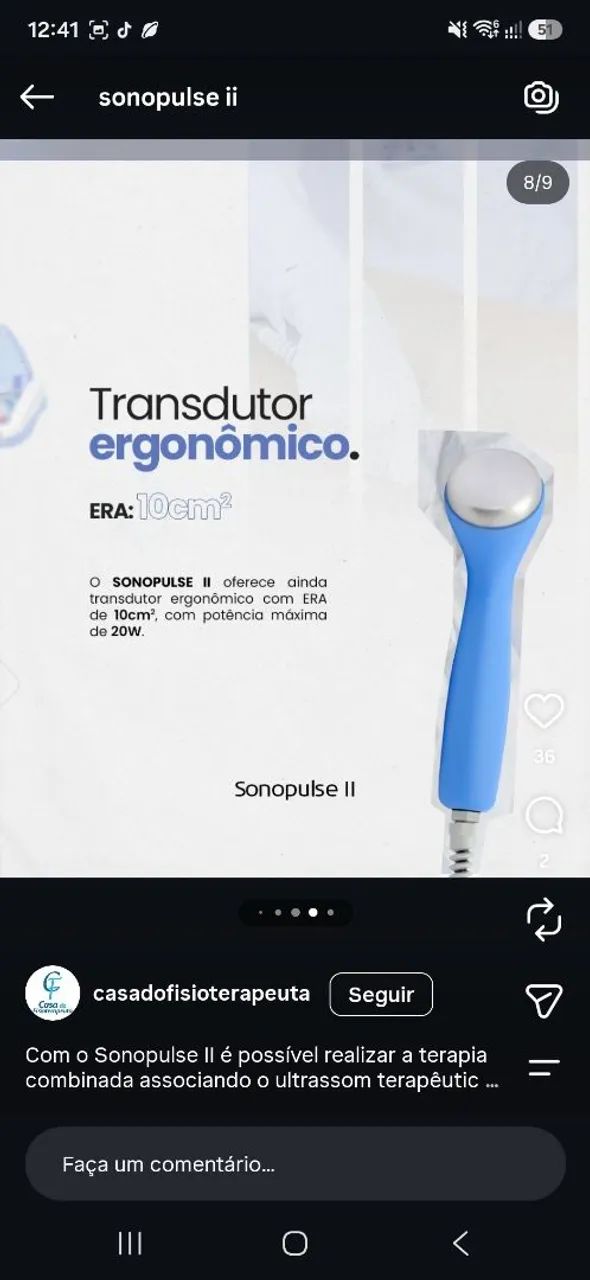 Sonopulse ii - Terapia combinado - O melhor  - Foto 4