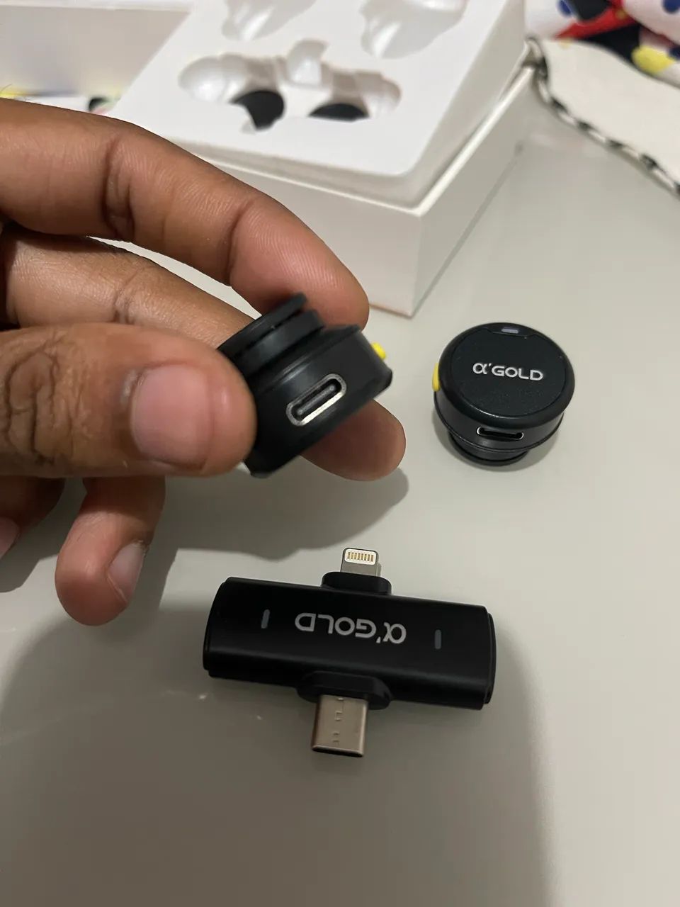 Microfone de lapela profissional novo  - Foto 3