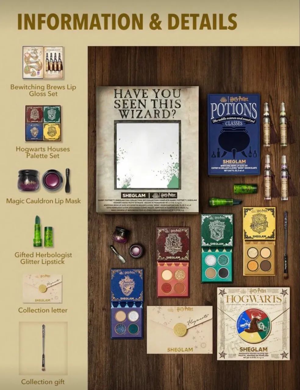 Coleção maquiagem Sheglam Harry Potter - Foto 2