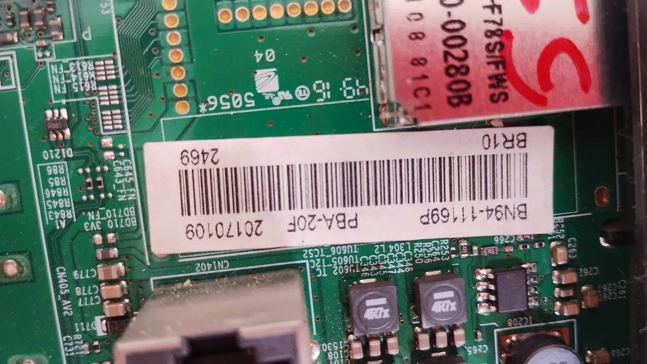 Placa da televisão Samsung UN40J5200AG<br><br>Type No.: UN40J5200 - Foto 4