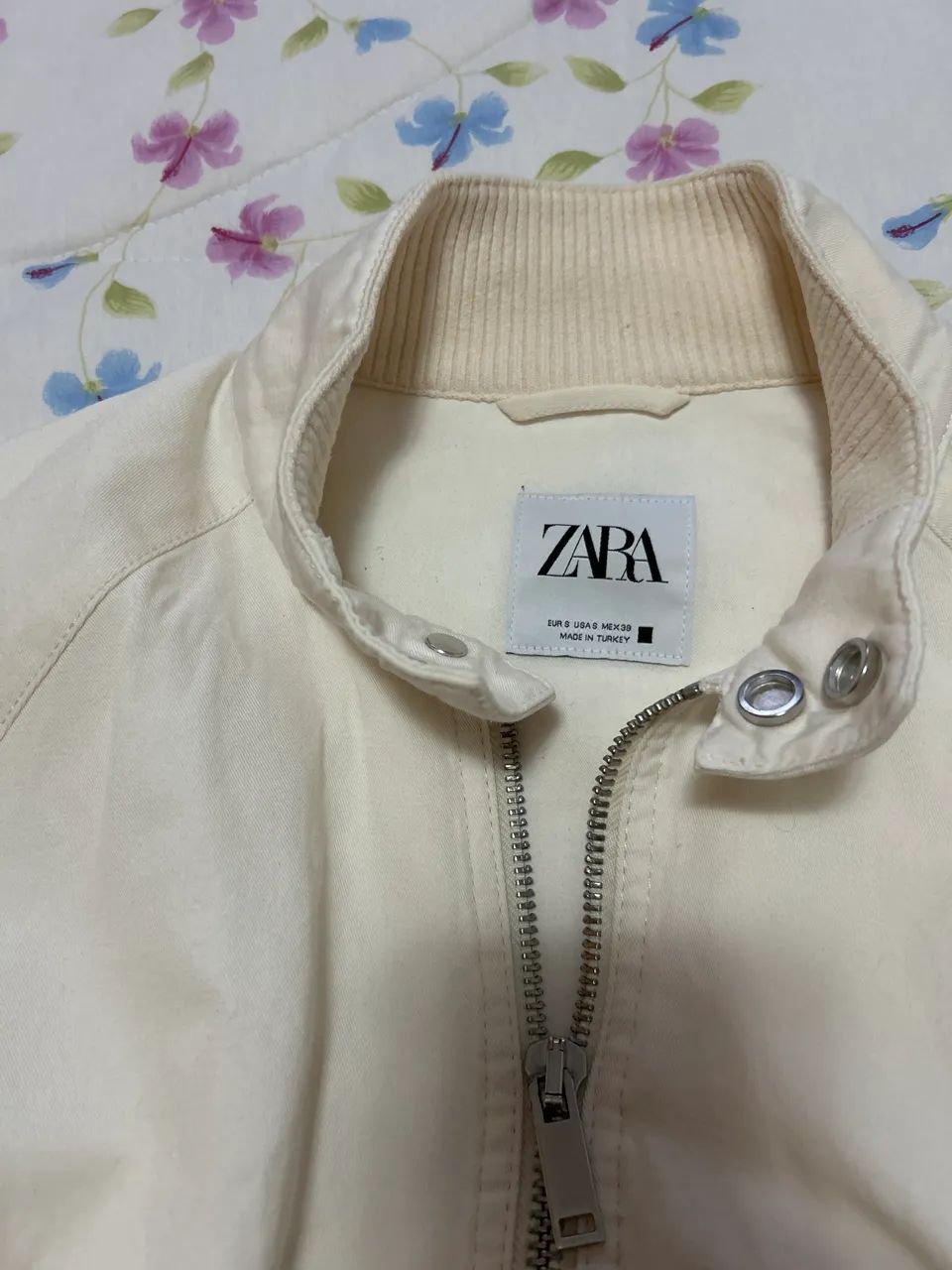 Jaqueta branca Zara - Foto 3