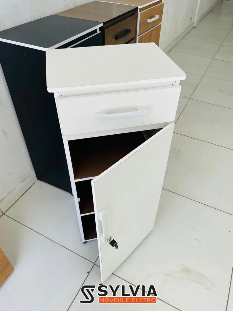 Sapateira multiuso em madeirite  - Foto 5