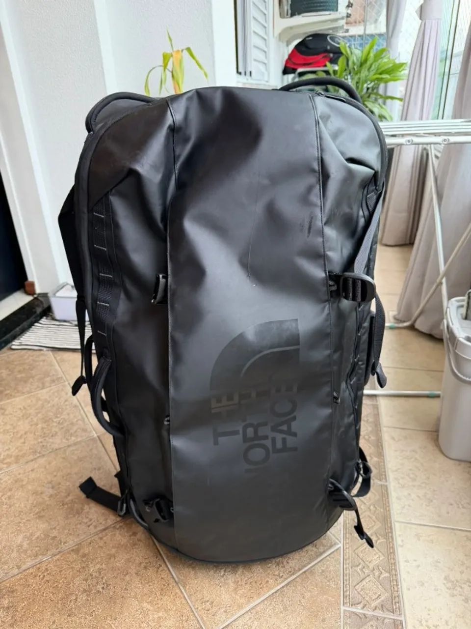 Mala GRANDE 160L The North Face Base Camp Rolling Thunder Tnf Black - Foto 2