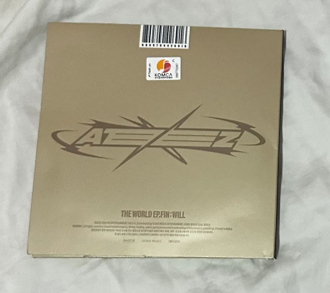 The world Will Digipack Wooyoung