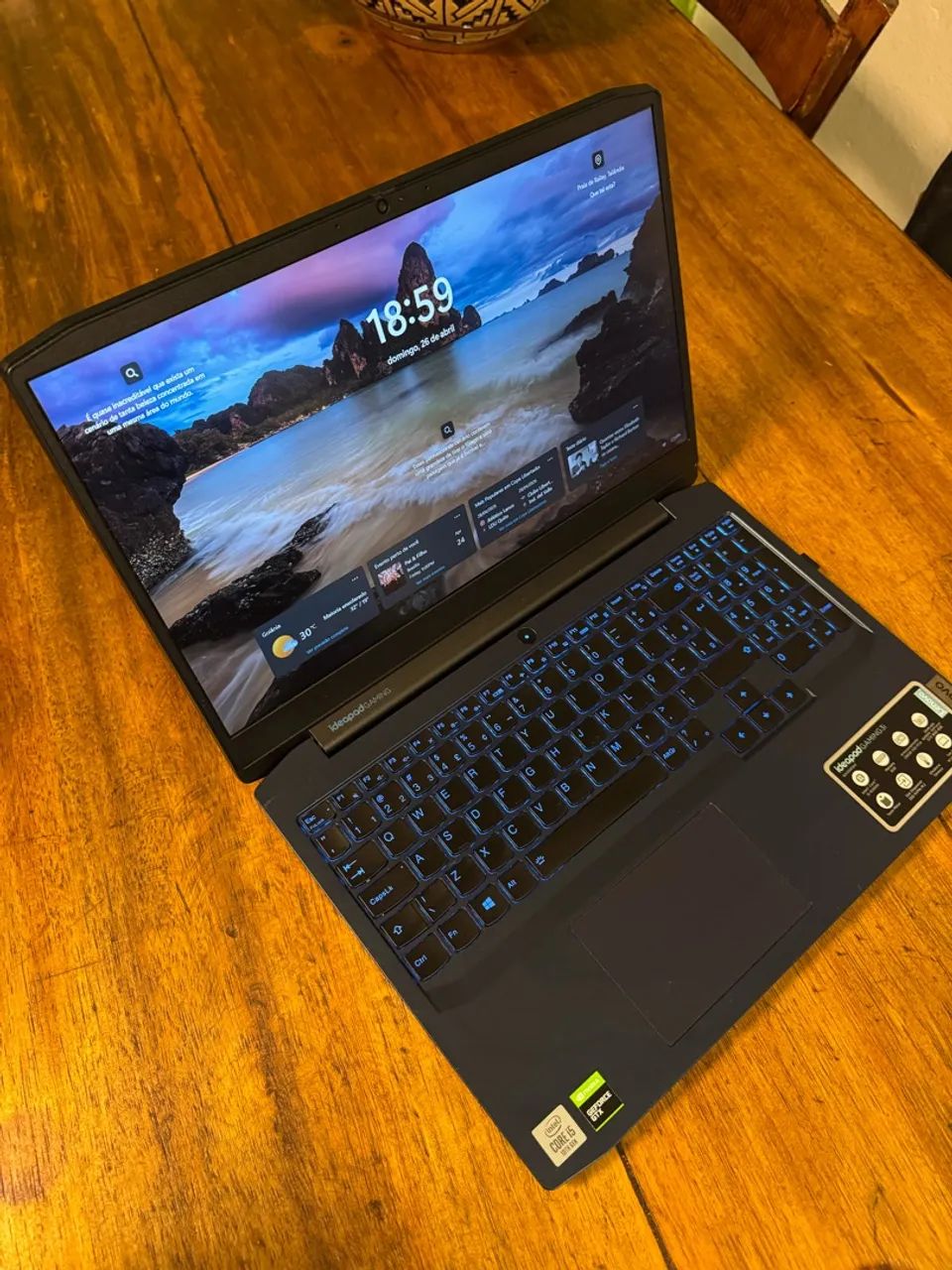 Notebook Ideapad Gaming 3i I5 - Foto 4