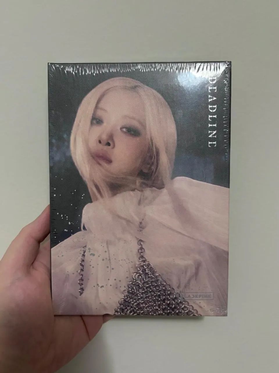 álbum blackpink deadline ver silver rosé lacrado