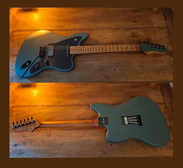 Guitarra Modelo Jazzmaster - Luthier Marcio Benedetti - Foto 3