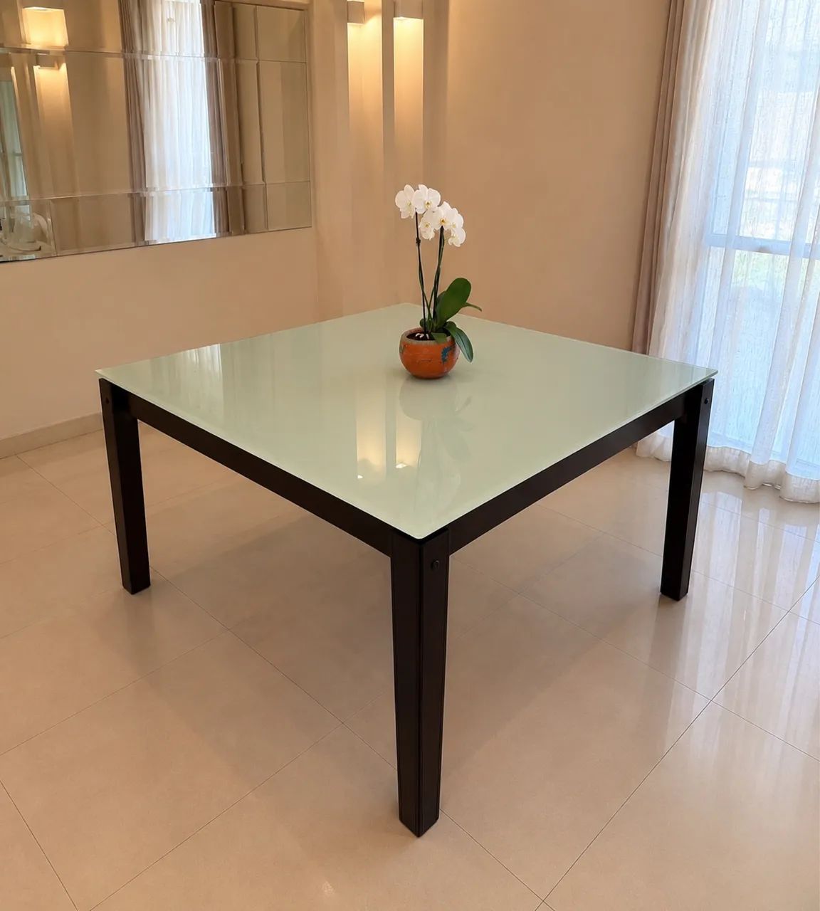 Mesa de jantar de vidro  - Foto 2