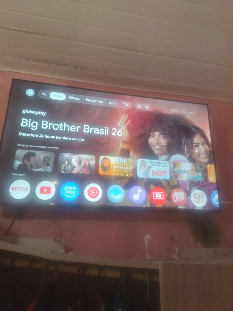 Vendo essa tv smart 55 polegadas,  têm documento  - Foto 3