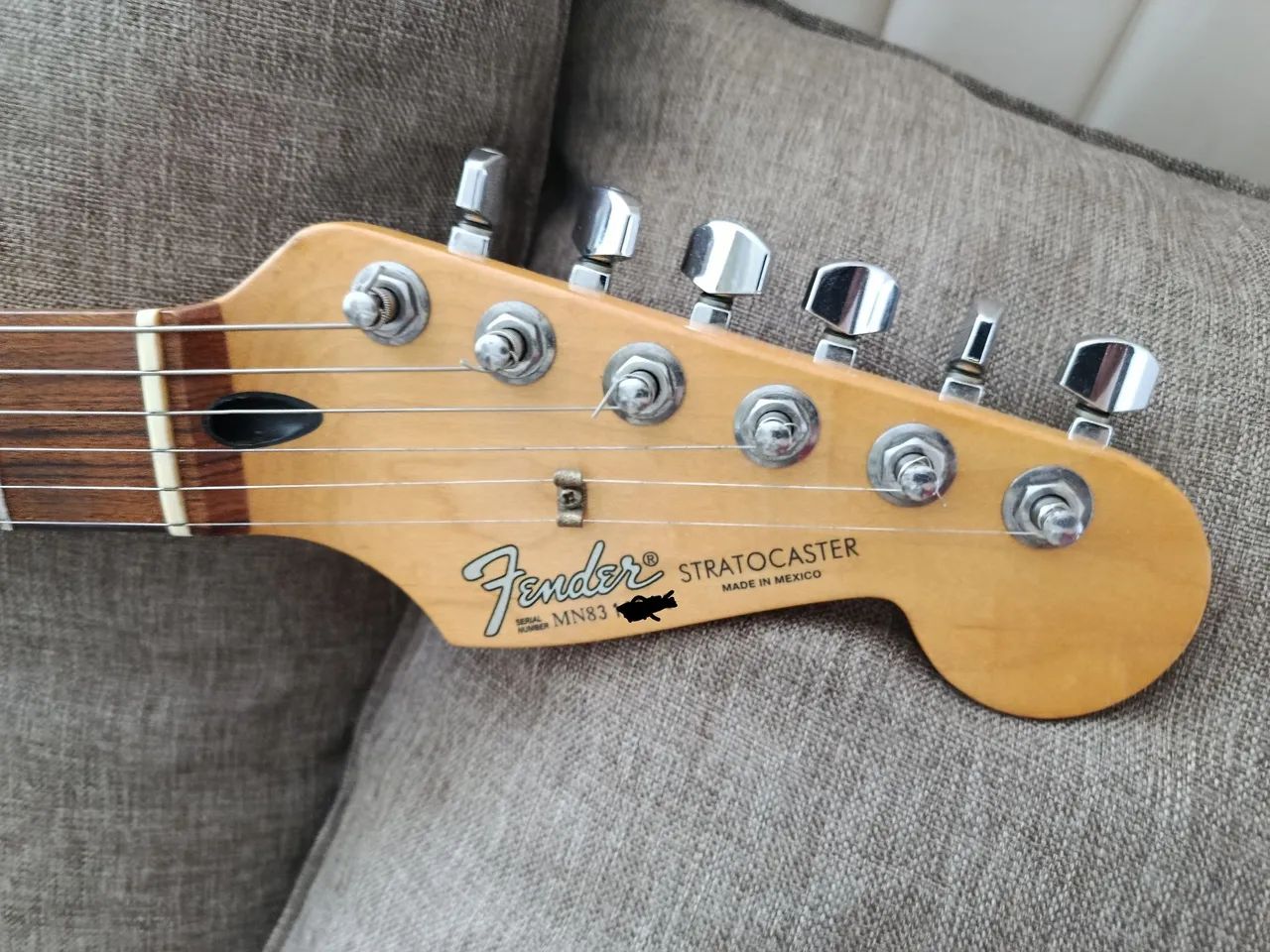 Guitarra Fender Stratocaster Mexico 1998 captadores texas special
