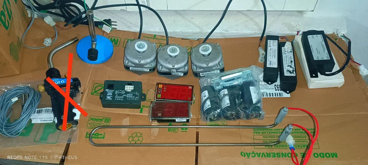 PEÇAS REFRIGERAÇÃO 
