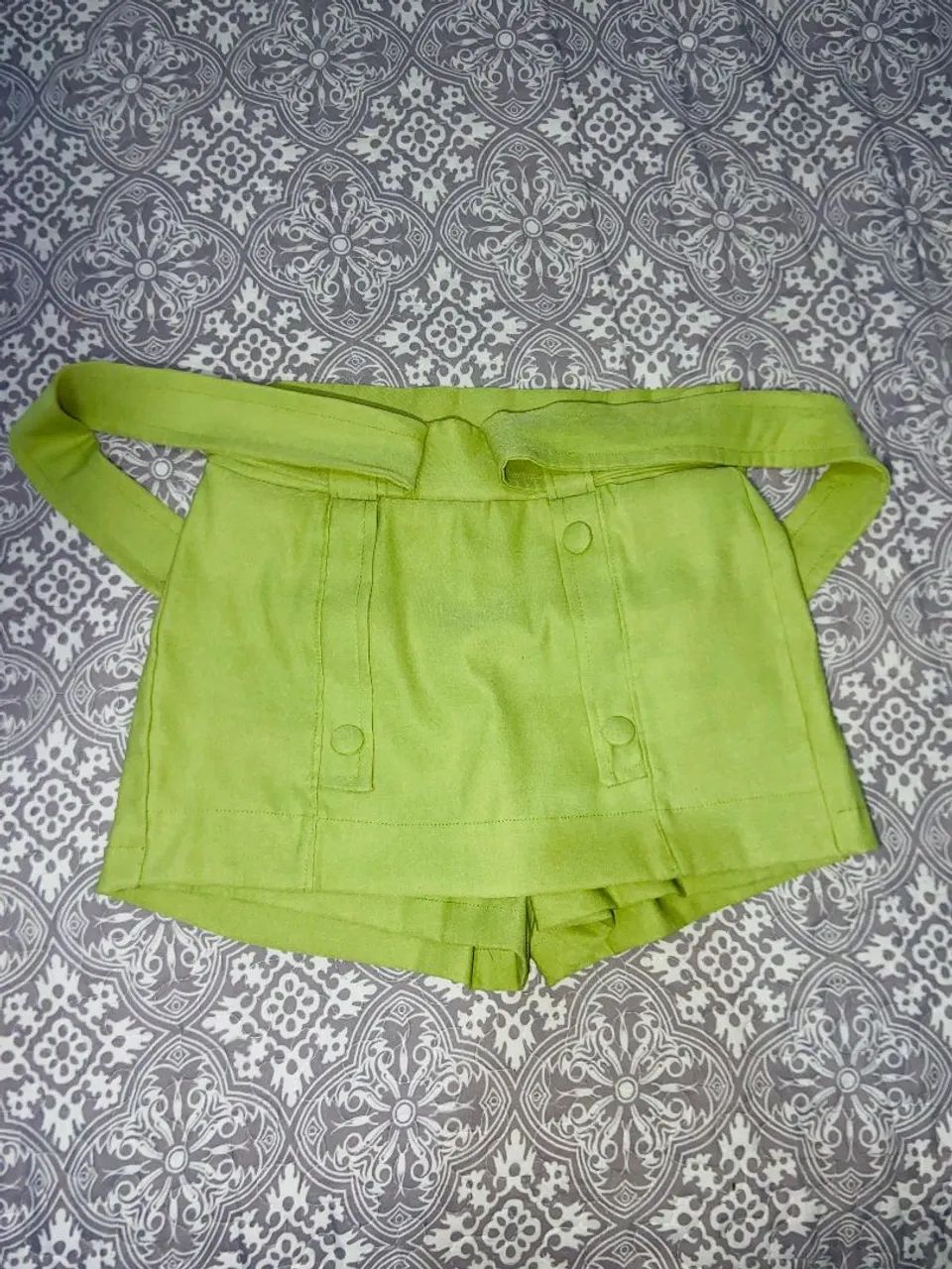 Short de malha feminino 