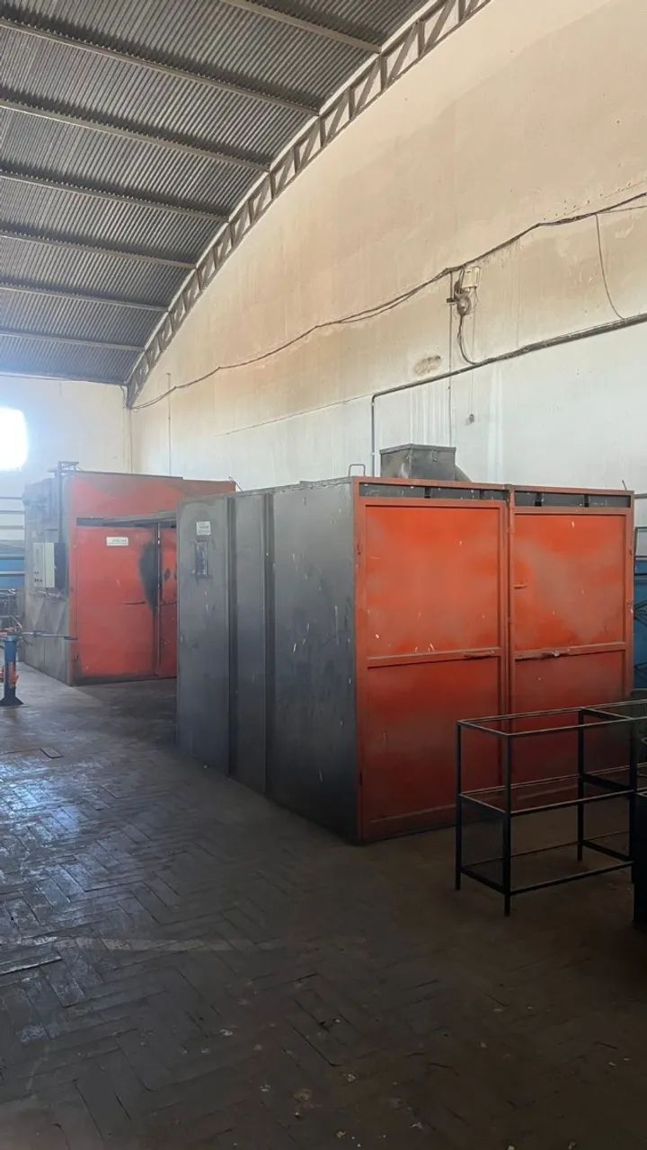 FORNO E ESTUFA A GAS PARA PINTURA ELETROSTATICA