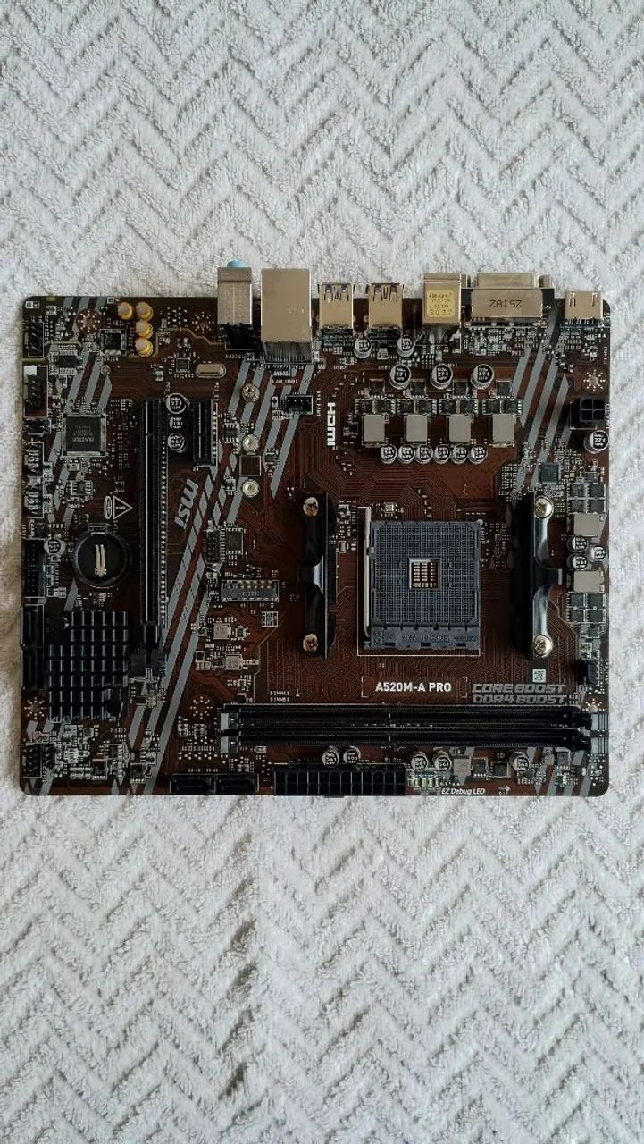 Placa mãe A520 MSI. - Foto 2