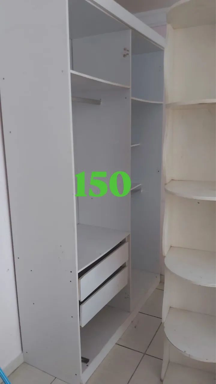 Móveis , guarda roupa, prateleira, mesa - Foto 4