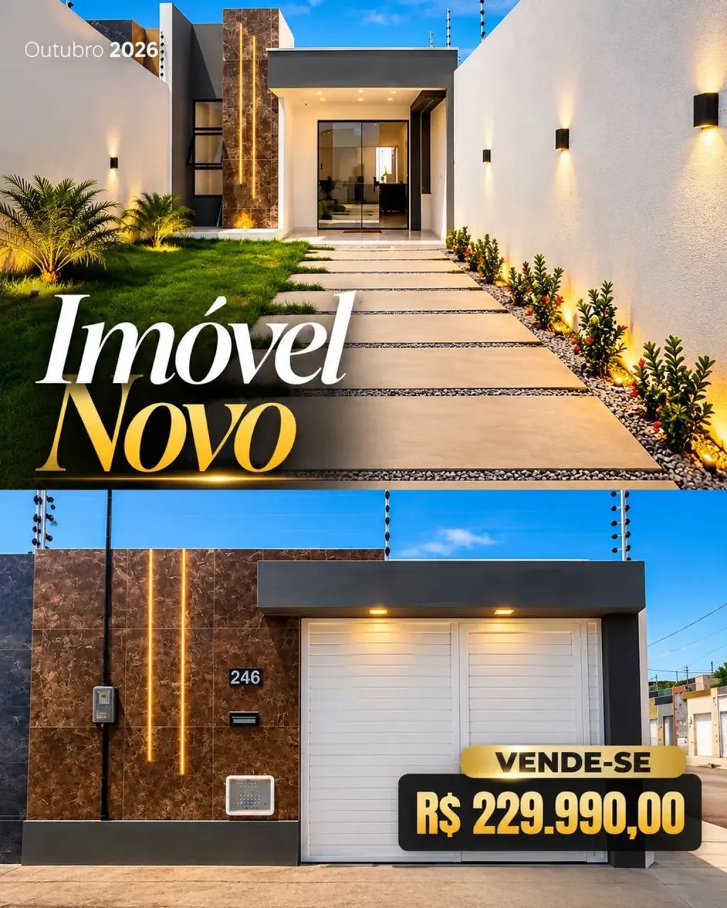 Casa com 3 quartos a venda