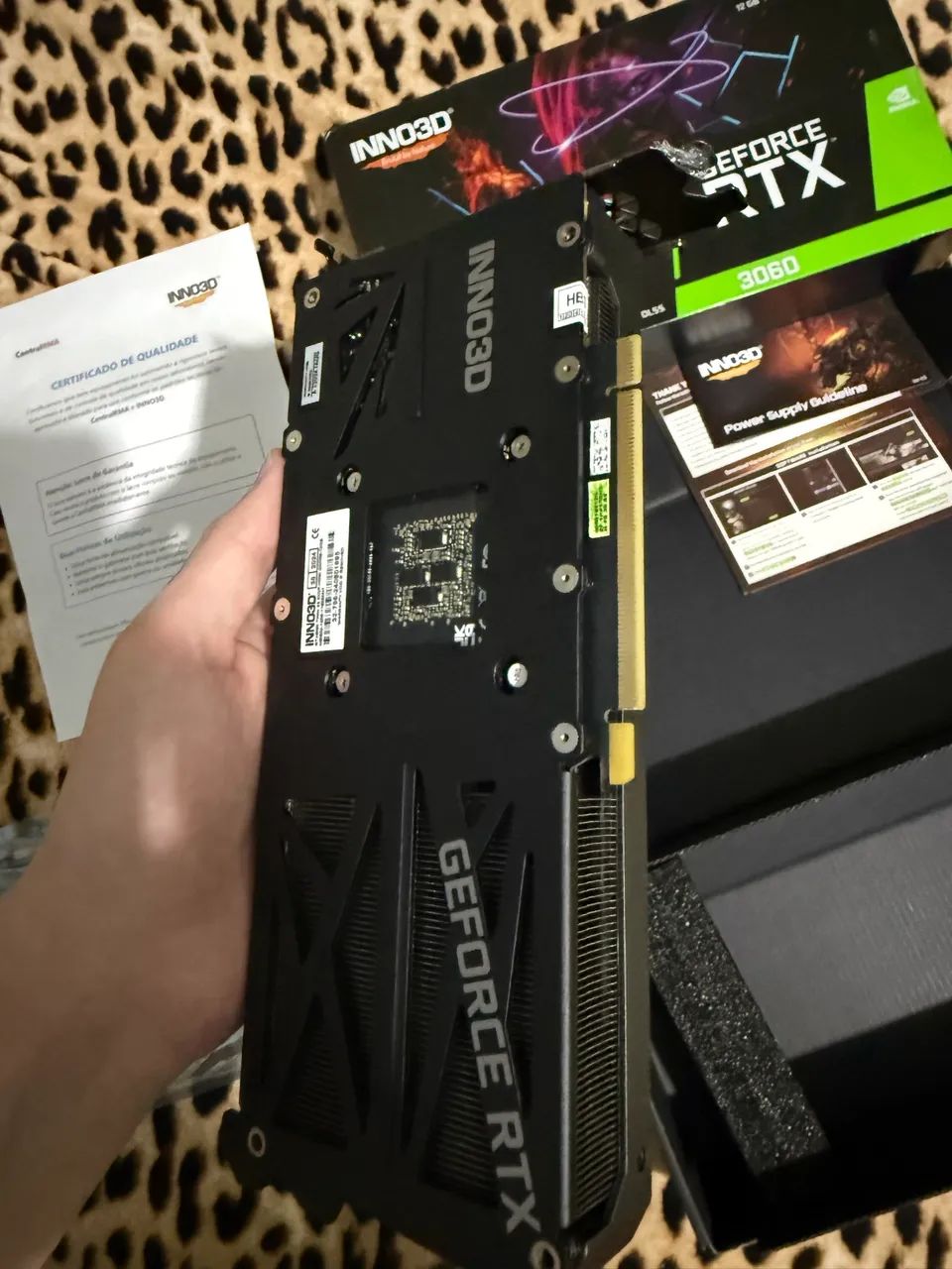 RTX 3060 12GB INNO3D TWIN X2 NOVA + CAIXA + GARANTIA - Foto 5