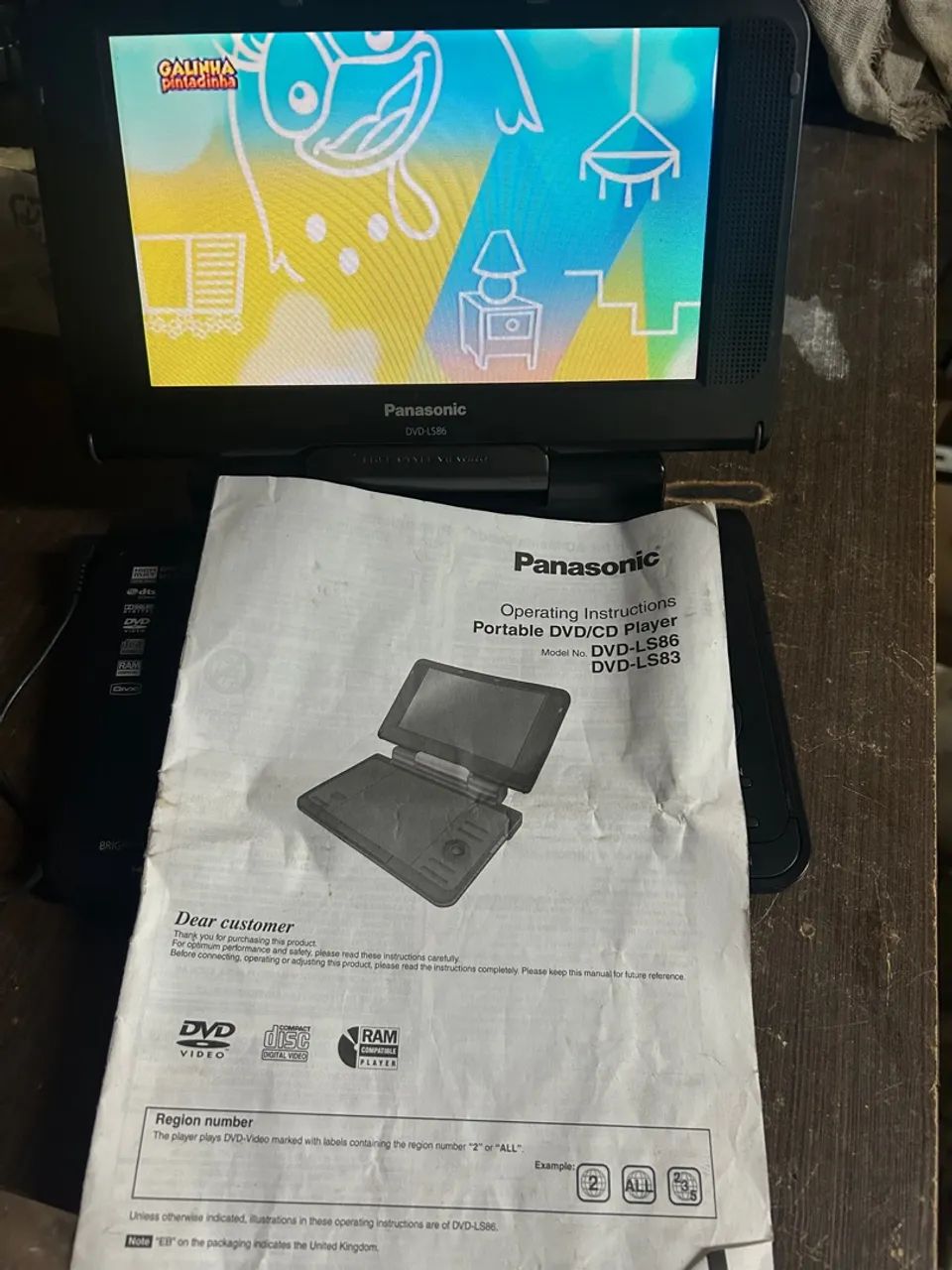 DVD Panasonic ls86 - Foto 5
