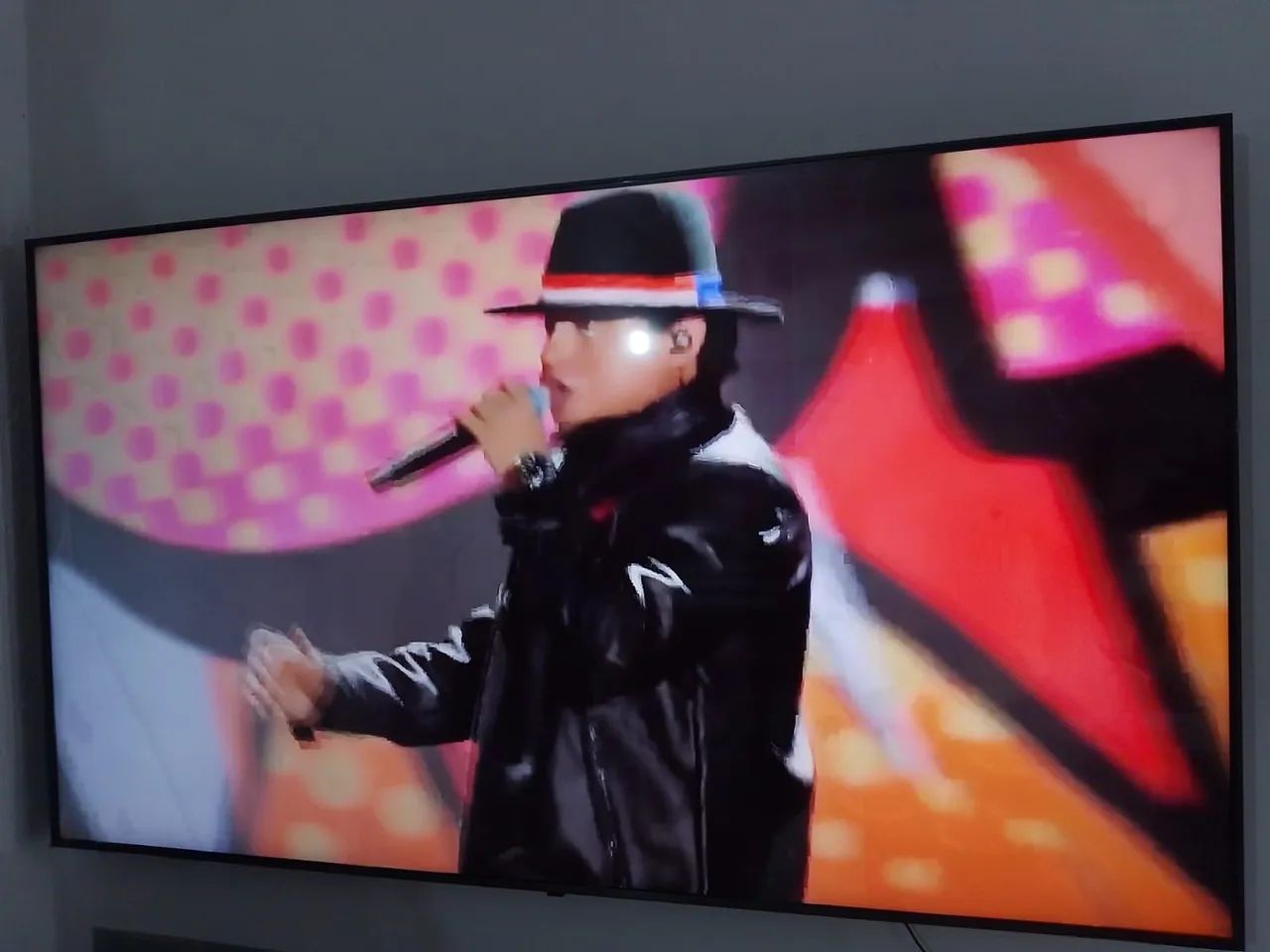 Smart TV LG 75 polegadas 4K borda infinita comando de voz controle Magic - Foto 5