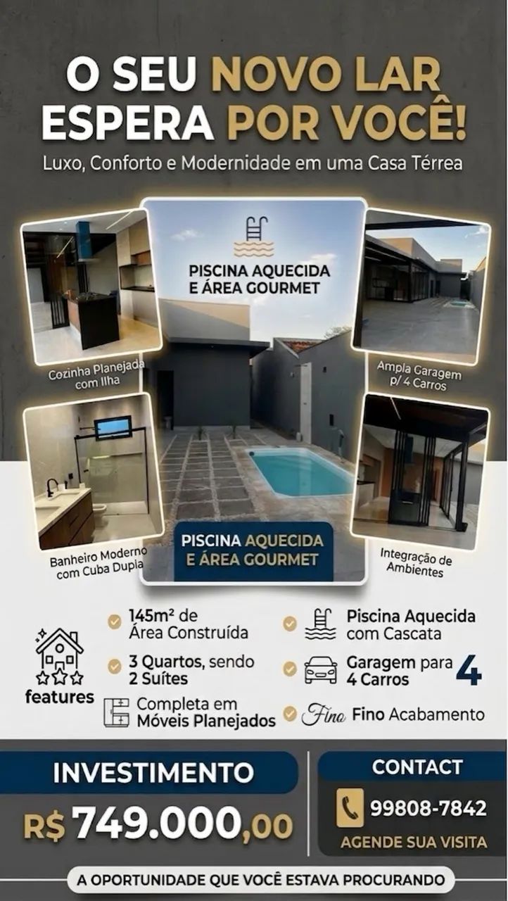 Casa alto padrão 