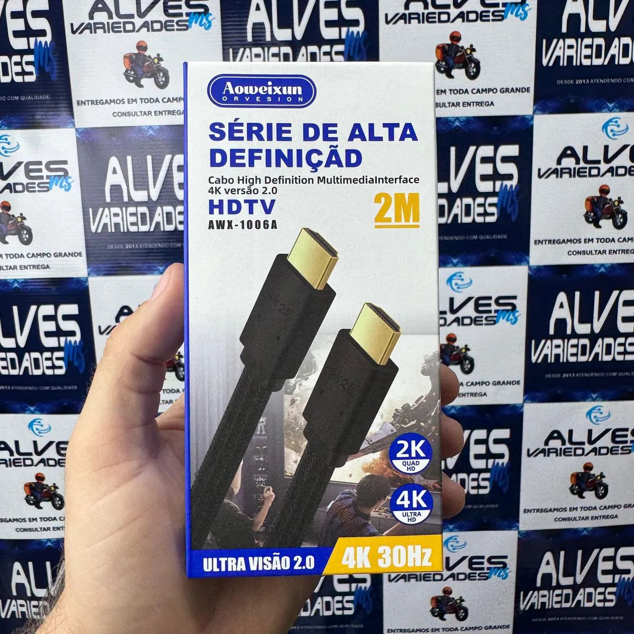 Cabo HDMI 2 metros 