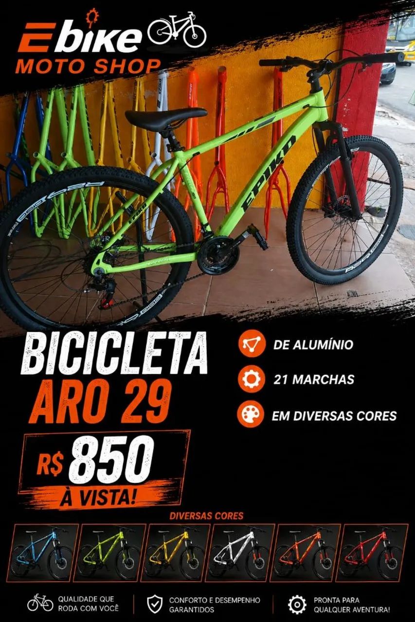 Bicicletas novas