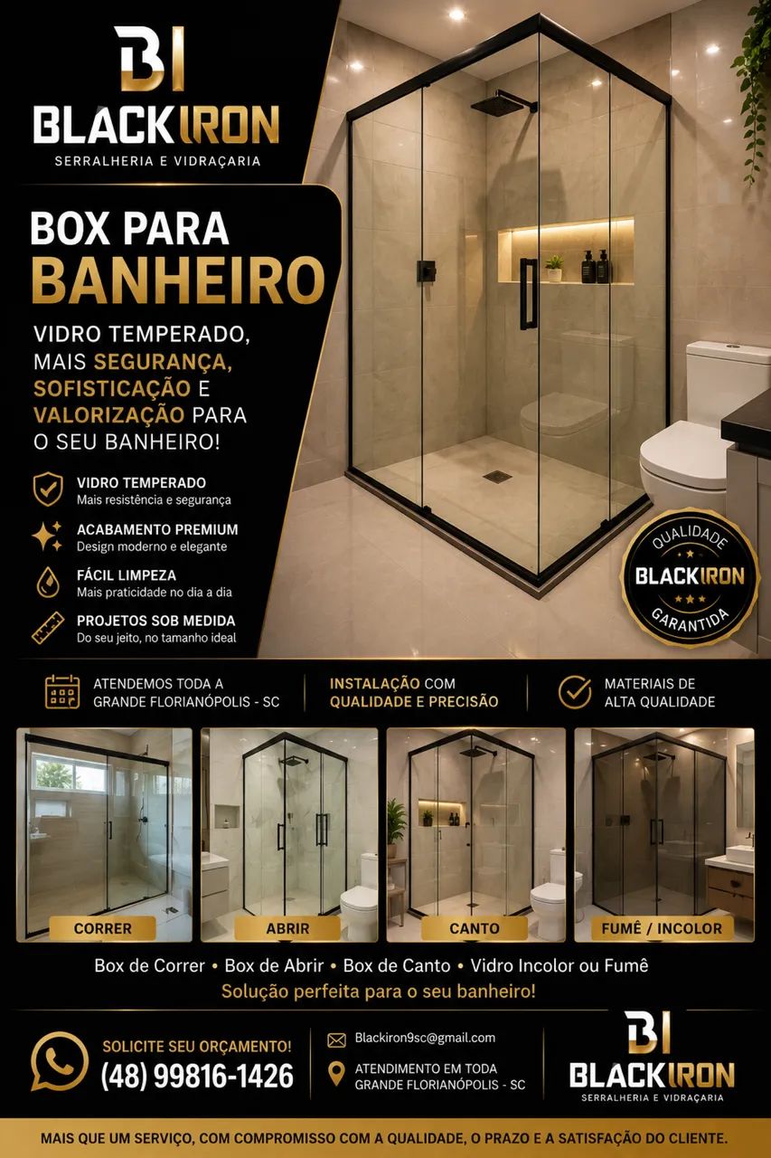 BOX DE BANHEIRO !!!