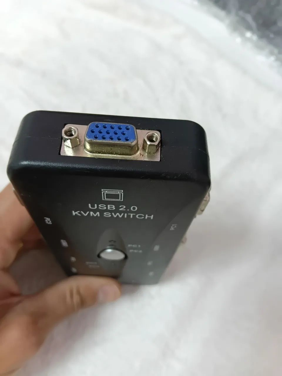 Kvm 41ua 4 port USB 2.0 kvm switch vga teclado mouse - Foto 5