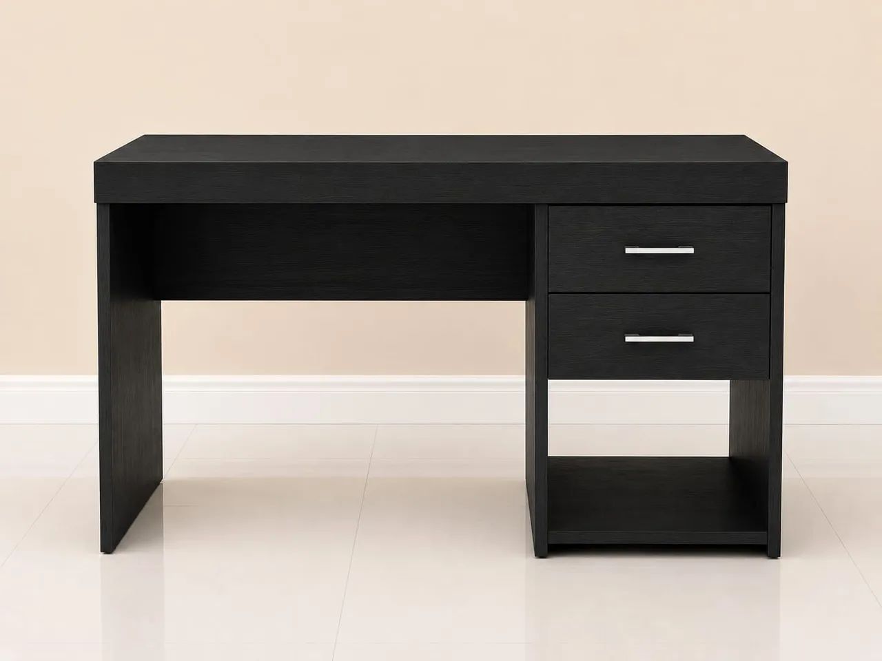 Mesa com 2 gavetas para escritório  - Foto 3