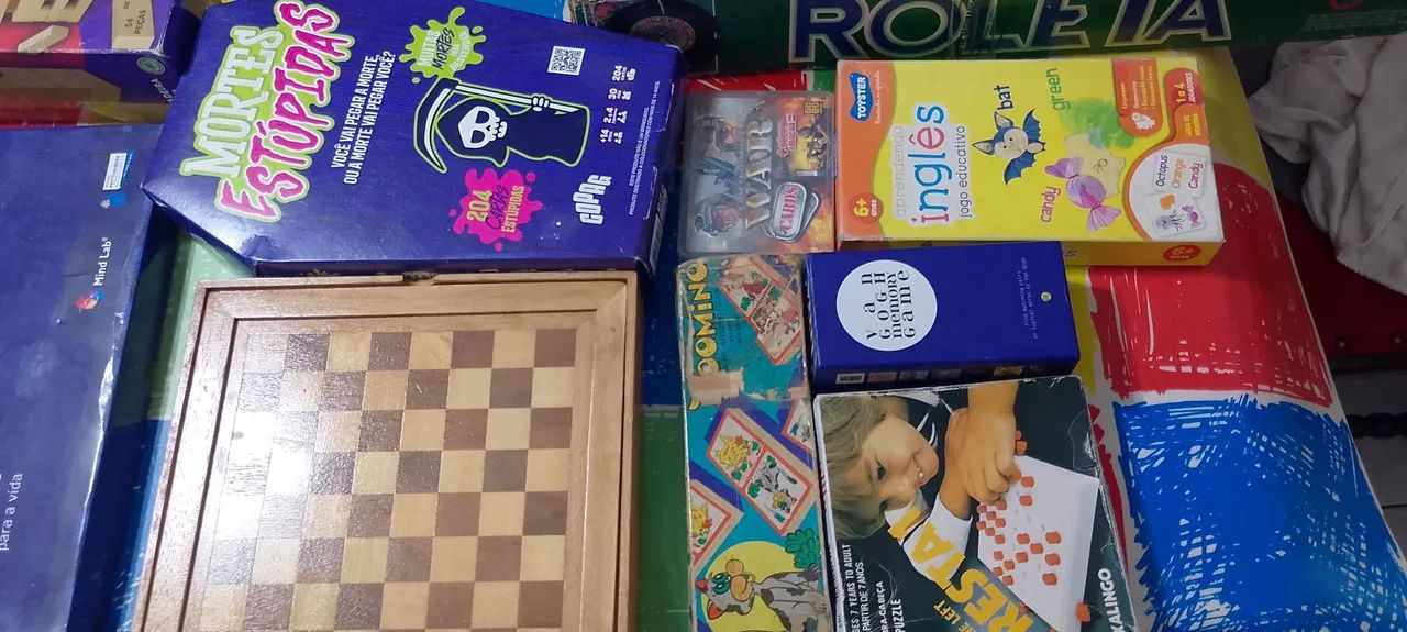 Jogos de tabuleiro antigos preco por jogo - Foto 5