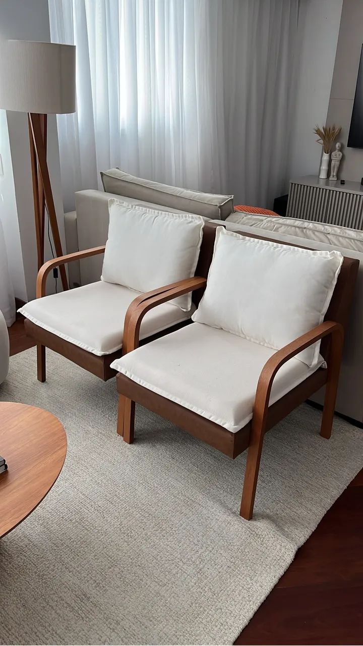 Poltronas Madeira