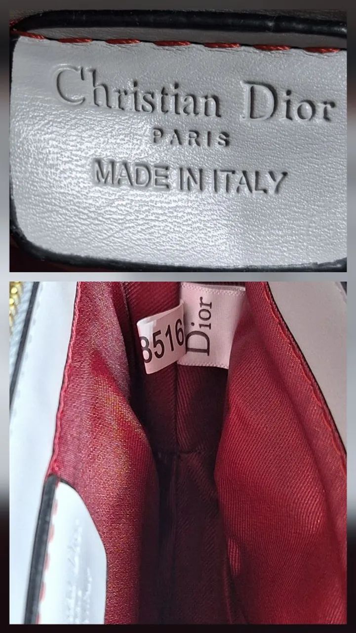 Bolsa Saddle Dior Inspired - Cinza CD Diamond (Nova) - Foto 4