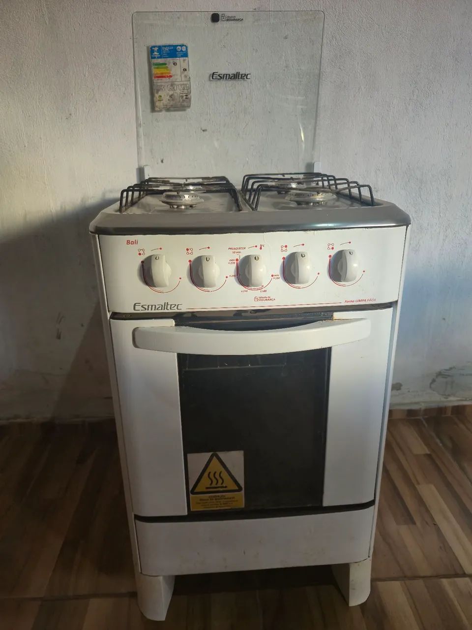 Fogão 4 bocas esmaltec