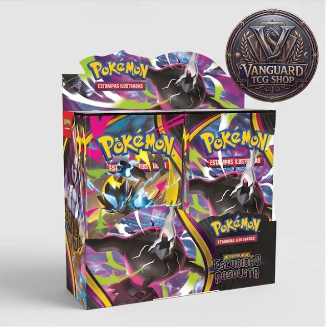 Box Display Pokémon Me05 Escuridão Absoluta - Foto 3