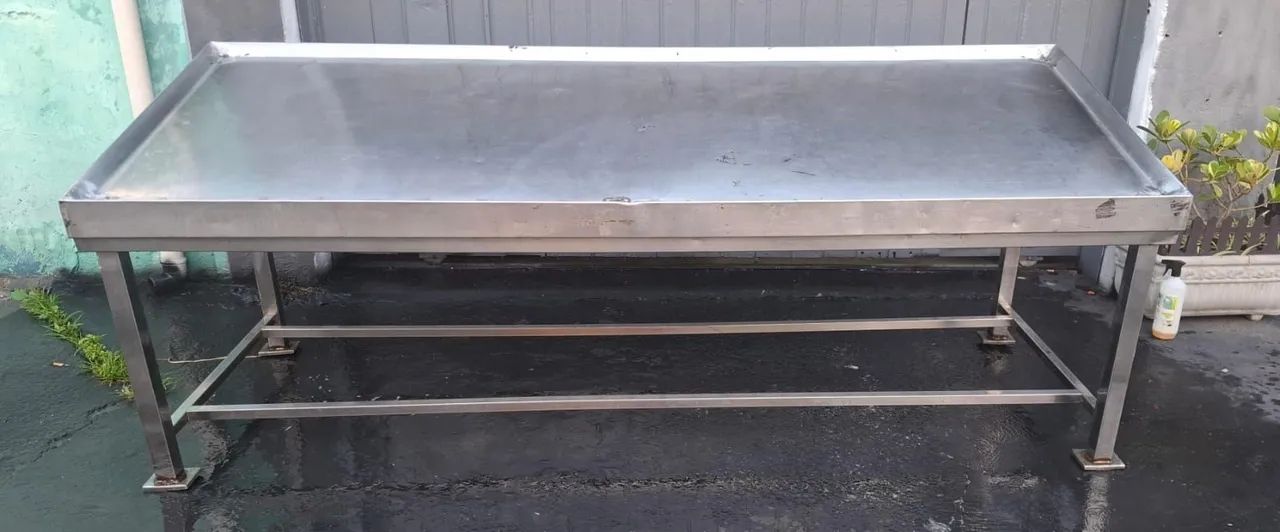 Mesa inox 2,60 largura  - Foto 4