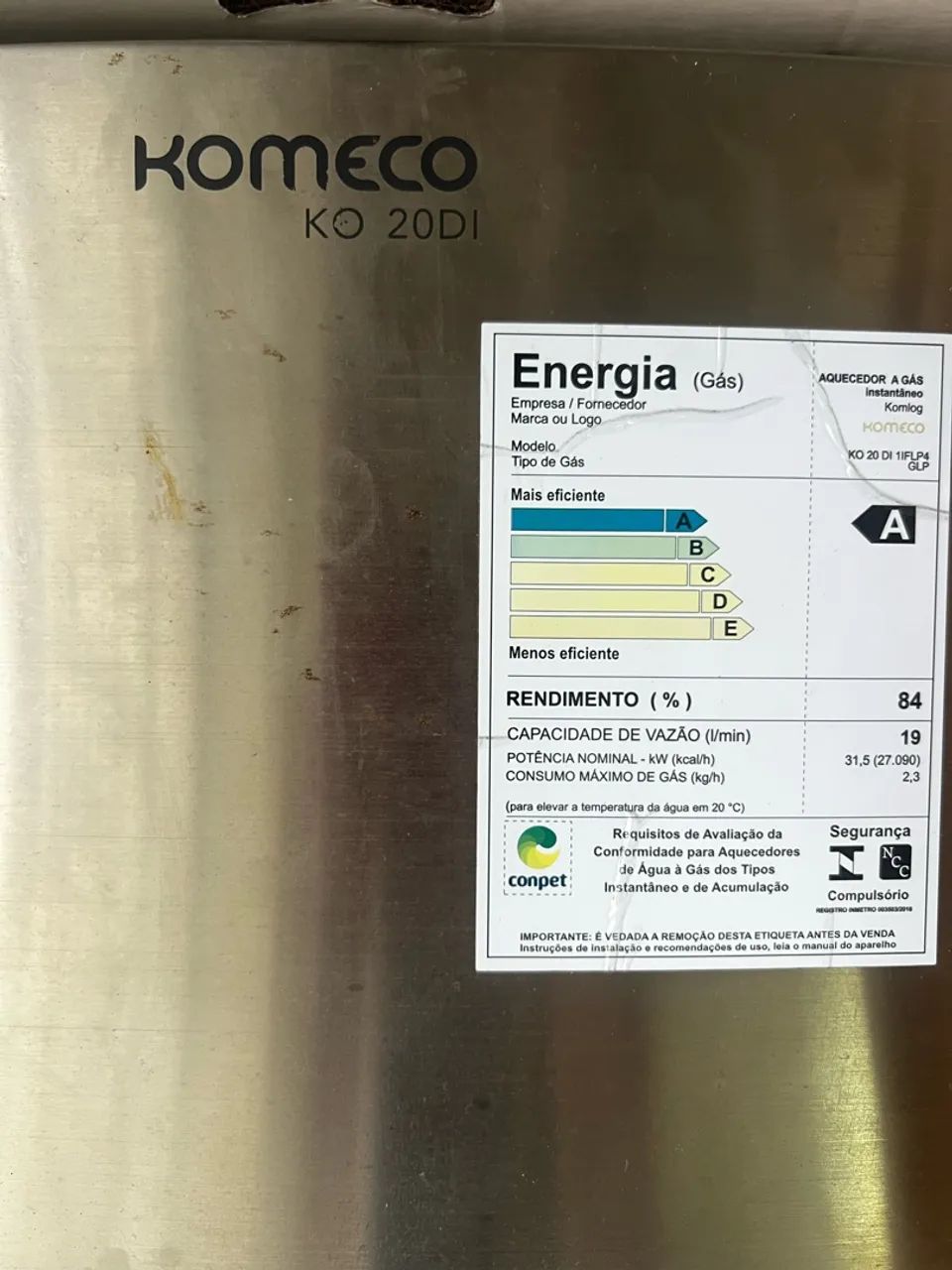 Aquecedor KOMECO KO 20DI