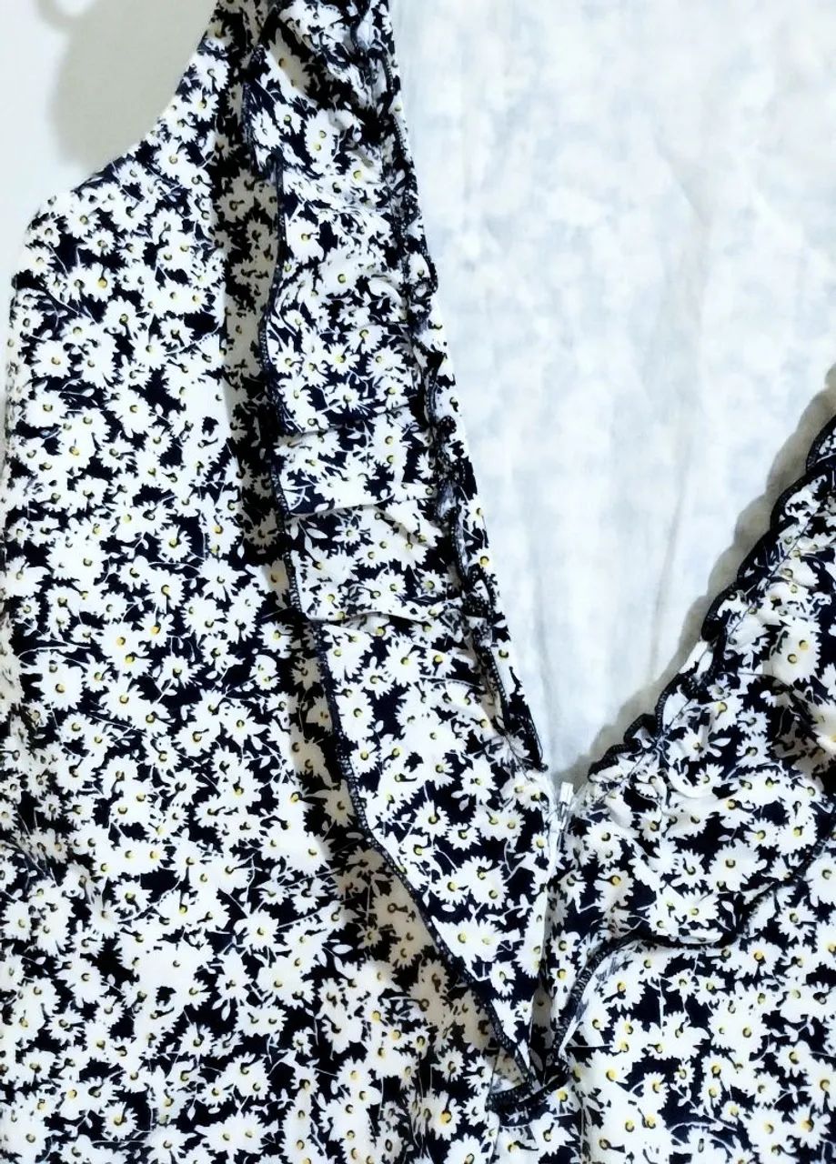Vestido Estampado Curto Zara - Foto 4