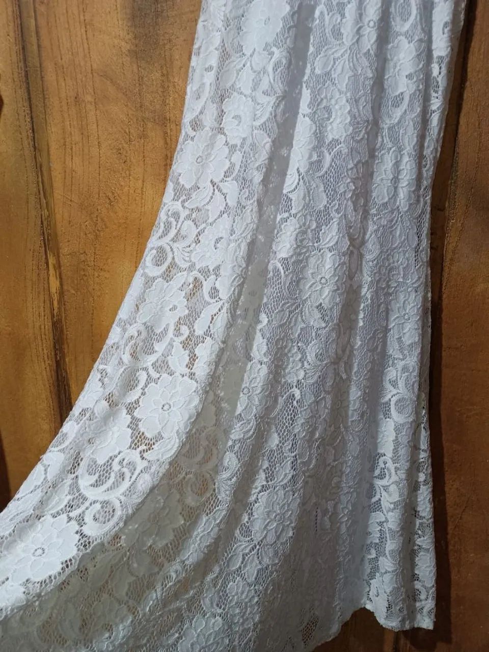 Vestido longo de renda - Foto 5