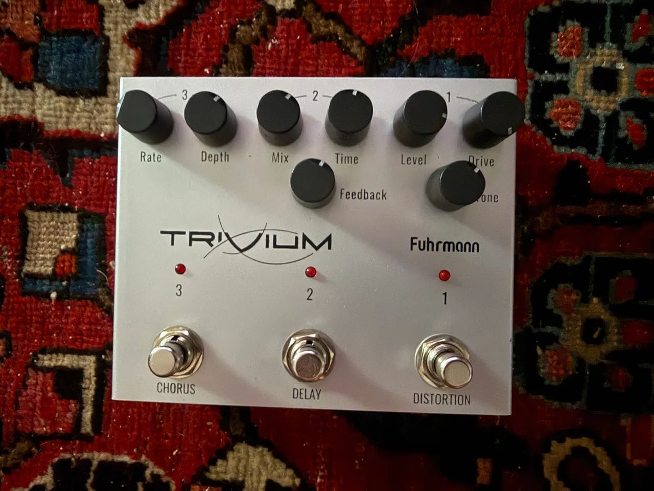 Pedal Fuhrmann Trivium distortion chorus delay - Foto 2
