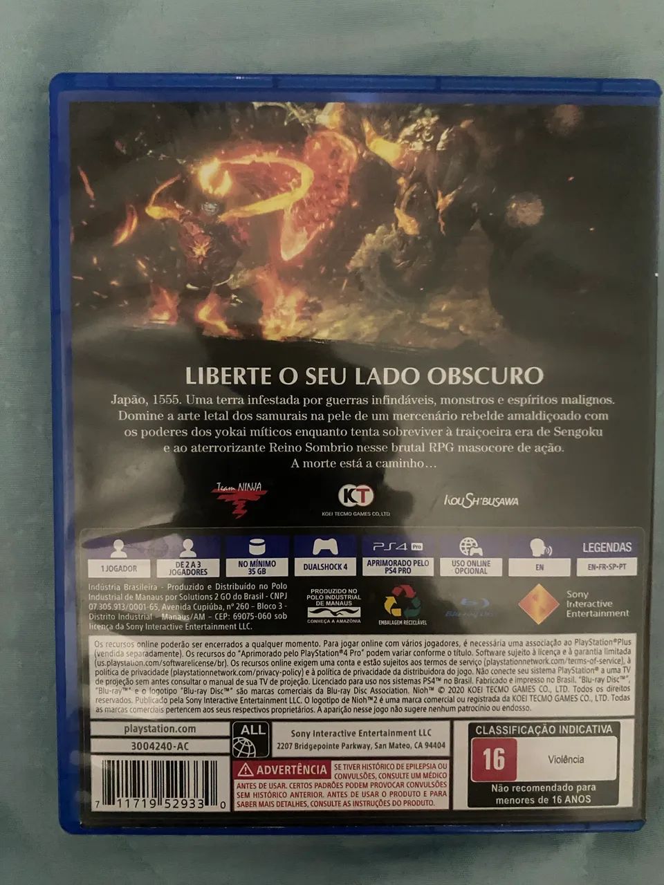 Nioh 2 ps4 - Foto 2