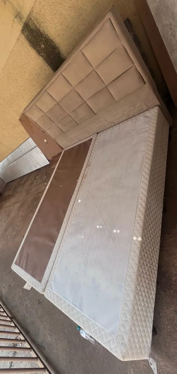 Base cama queen com cabeceira  - Foto 2