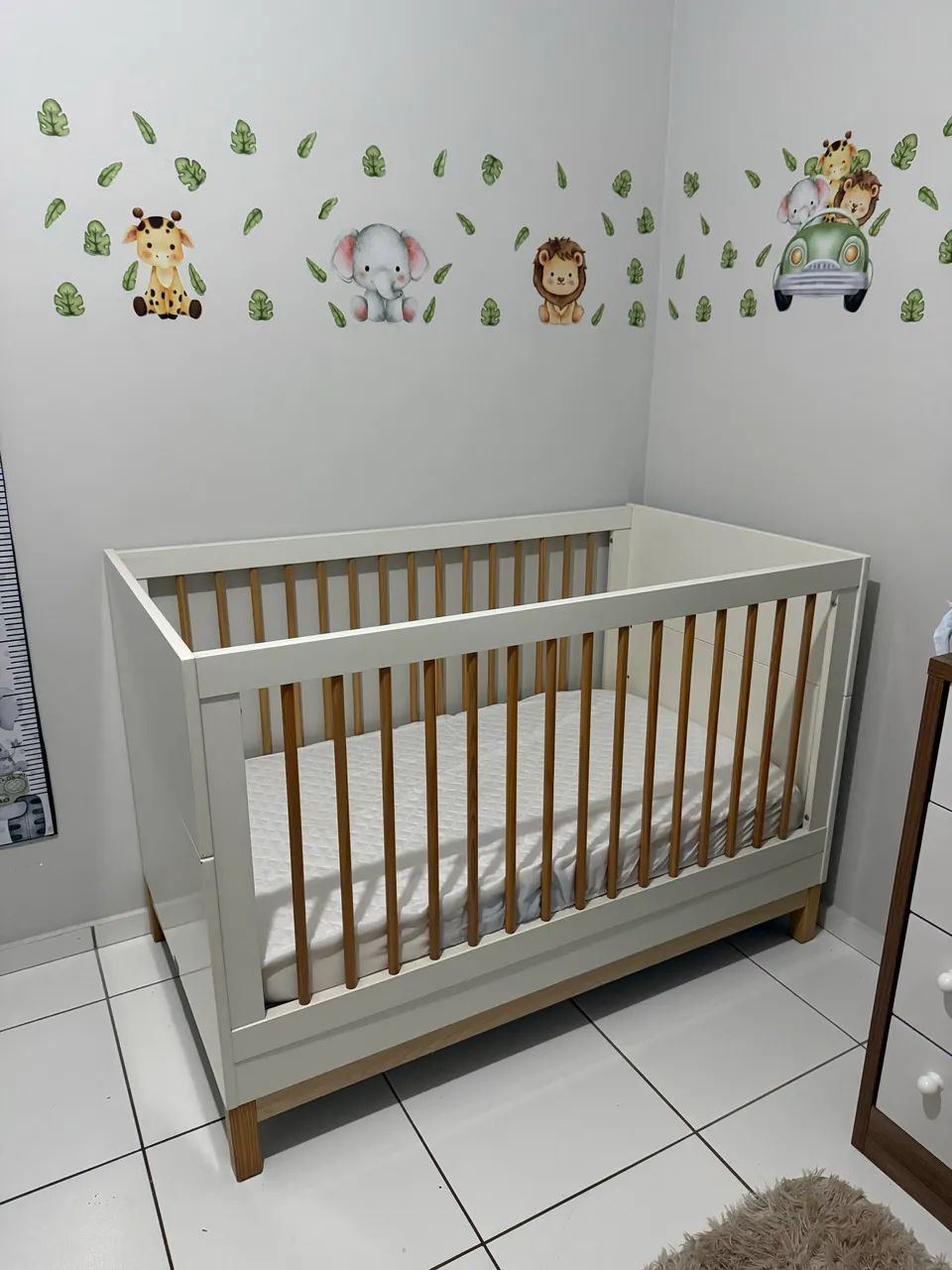 Berço americano 2 em 1 